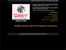 Tablet Screenshot of greyfilms.com